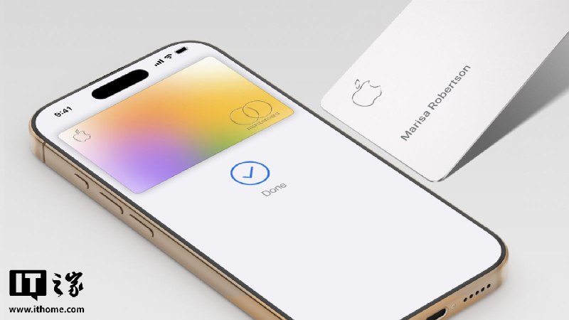 消息称 Visa 出价 1 亿角逐 Apple Card 支付网络，苹果高盛合作将终结