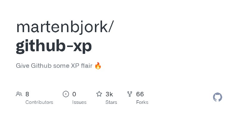 github-xp/README.md at master · martenbjork/github-xp