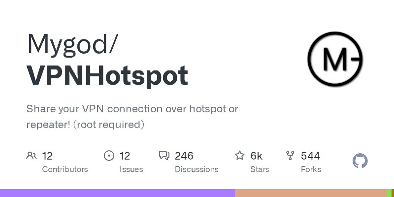 GitHub - Mygod/VPNHotspot: Share your VPN connection over hotspot or repeater! (root required)