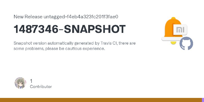 Release 1487346-SNAPSHOT · MiPushFramework/MiPushFramework