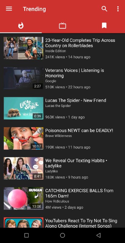 #APP推荐第一眼看上去似乎很像MD1时代的Youtube不过这是另外一个开源自由的Youtube视频播放器啦，名为NewPipe，无需谷歌框架，没有搜索/播放记录追踪，也支持画中画和下载视频，总之该有的功能都有了下载地址：