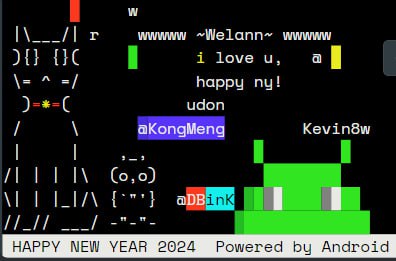 #Android 机器人 基本画好了😋加上了字刚刚画机器人的时候, 有朋友帮忙一起上色了, 极大地加快了速度, 🥰感谢你