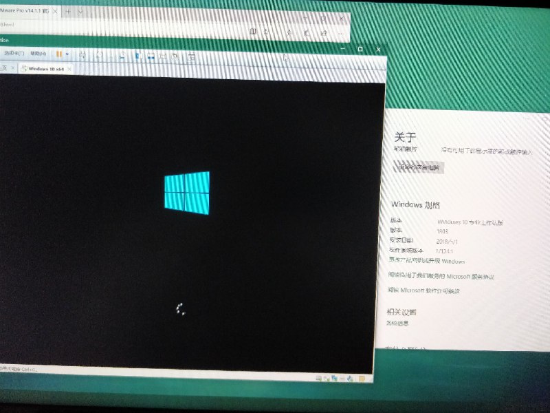 实测 Win10 1803和 VMware 兼容，可以放心升级