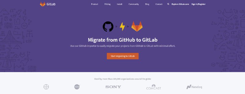 [咱们的宇宙] 微软收购 GitHub 后，GitLab 发布 GitHub to GitLab 迁移工具