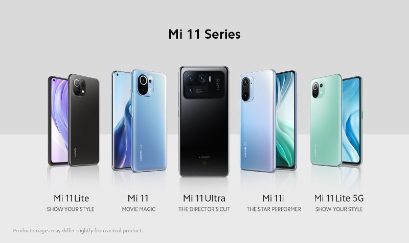 小米全球官网的 Mi 11 系列宣传图中不含 11 Pro，但是有 Ultra