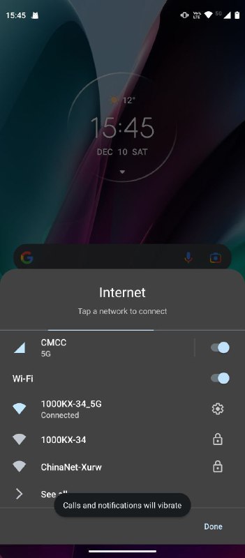 更新：经过测试，可以正常支持移动5G，合理推测联通电信5G也能支持