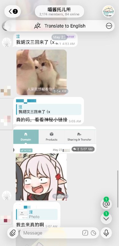 5月23日消息，被查处的老机场喵帕斯的其中一位管理涅酱重获自由啦，有打算做 IDC
