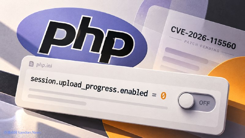 #安全资讯 PHP 基金会公布新漏洞，不过该漏洞触发条件比较少见所以暂时不会发布紧急版本进行修复