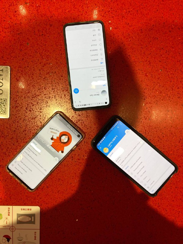 @QuantumAlgorithm @seedless_owner出场机型：Samsung Galaxy S10OnePlus 8TGoogle Pixel 4 XL