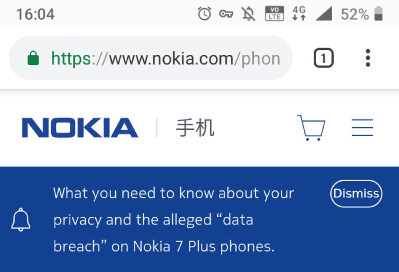 HMD replied to the privacy issue on Nokia 7 Plus