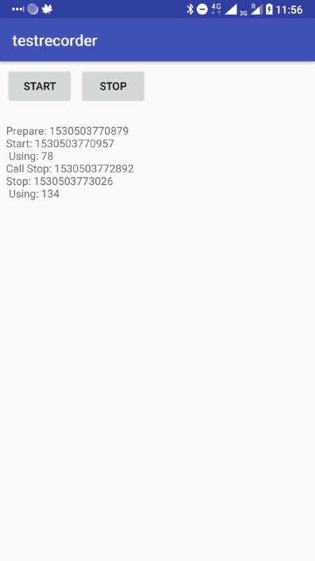 冷启动录制用时 78 毫秒停止录制用时 134 毫秒综上，Telegram 的按下录制键到开始录制的停顿应该是防误触机制而非冷启动