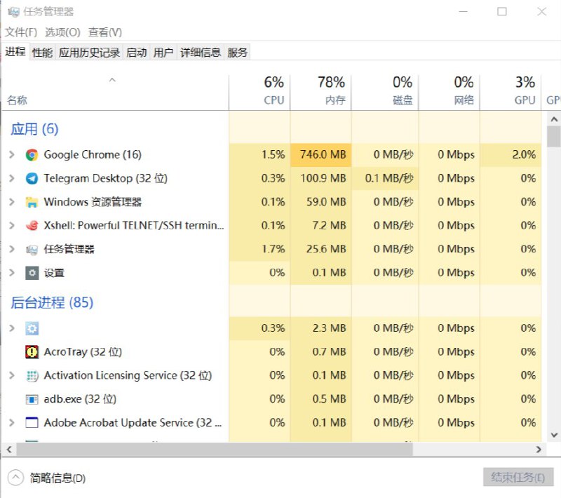 Surface 2 Pro 4G运存基本没装国产软件正常办公用丝毫不卡